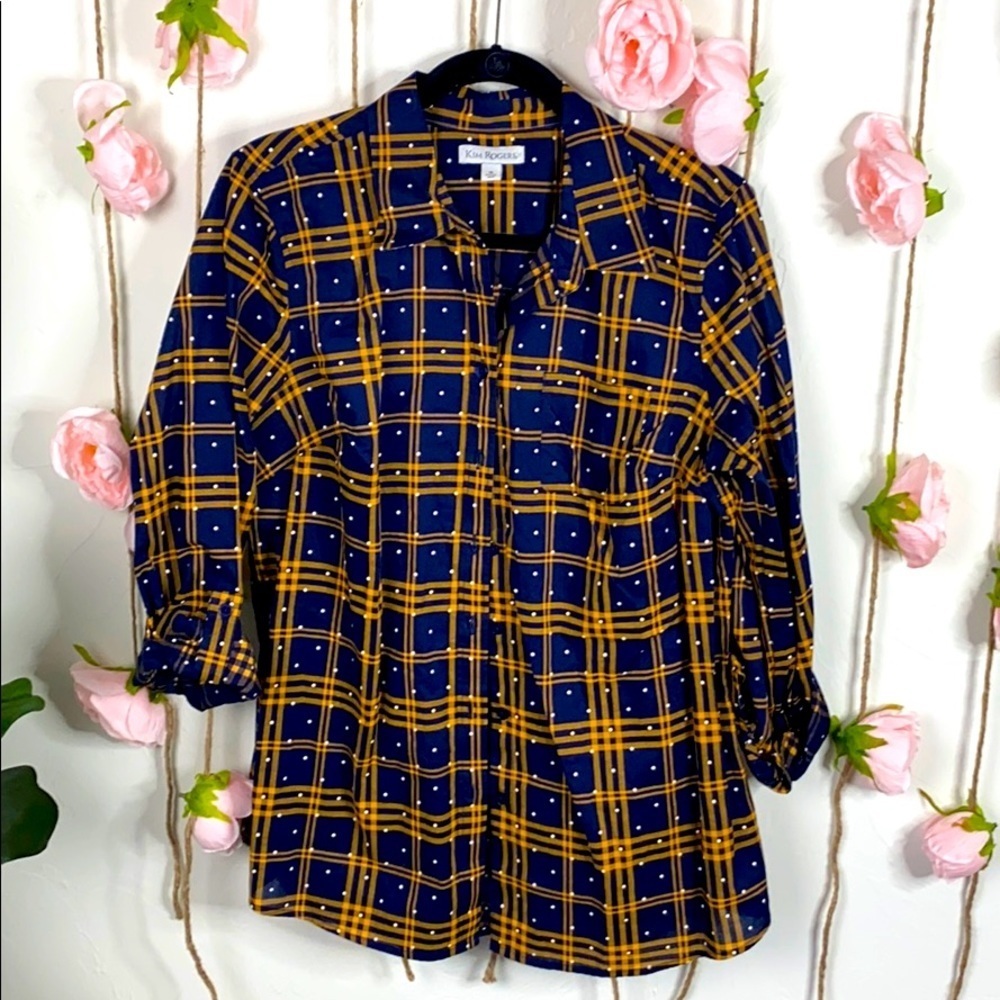 Plaid Top